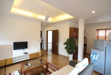 Nice one bedroom serviced apartment for rent in Linh Lang street, Ba Dinh, Hanoi